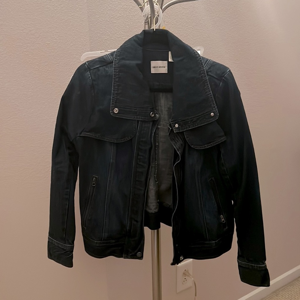 DKNY Jeans denim jacket Size large